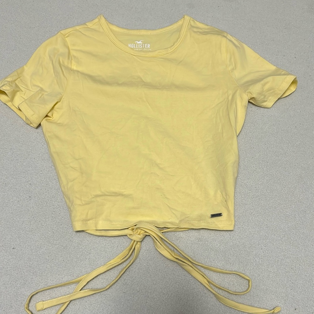 Hollister Wrap Around Tee Women Small excellent condition